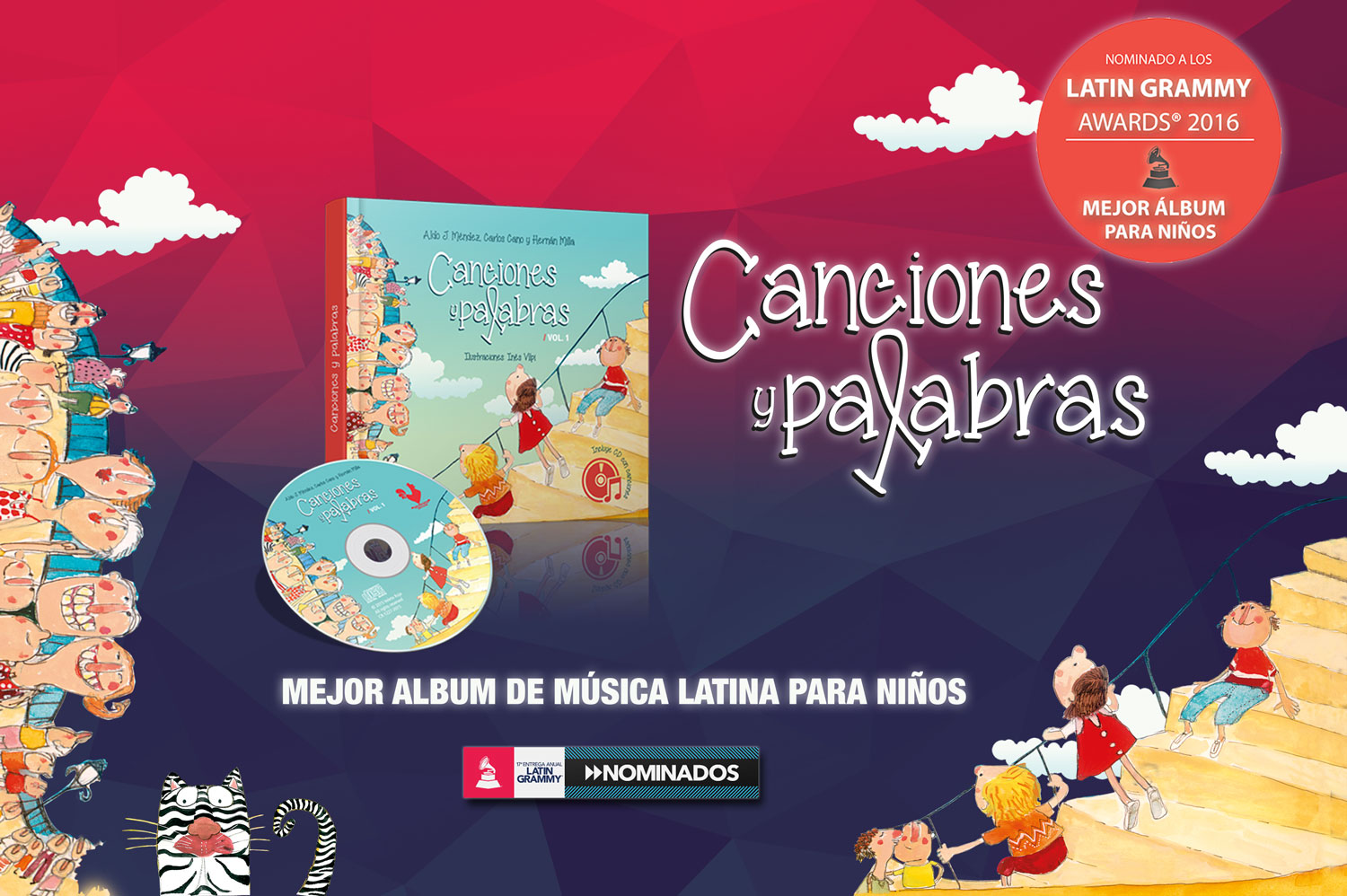 Canciones y Palabras. Libro CD nominado a los Grammy